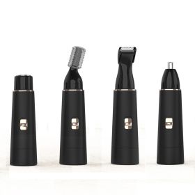 4 In 1 Facial Eyebrow Hair Epilator Remover Tool Device Painless Electric Shaver For Women