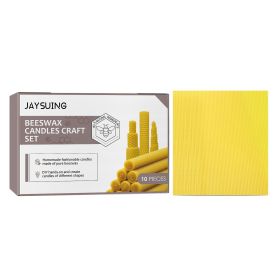 Beeswax Tablets Handmade Diy Christmas Atmosphere Creative Honeycomb Candles Pure Beeswax Roll Wax Tablets Raw Materials