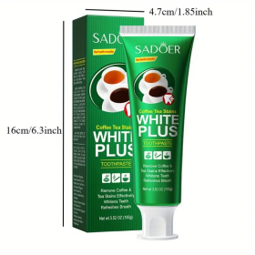 Tea Toothpaste, Plaque Protection, Fresh Breath, Basic Cleaning, Moisturizing Formula, Dental Care Essentials - Prohibited From Being Sold On The Temu