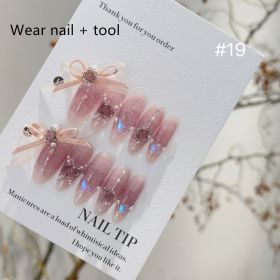 Handmade Long Pearl Mountain Ice Transparent Camellia Wear Armor (Option: Wear A Plus Tool-XS)