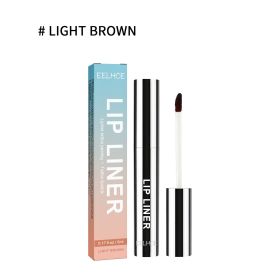 Stripping Lip Liner Outline Waterproof (Option: LIGHT BROWN)